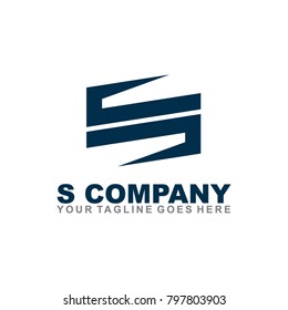 S letter logo design vector template