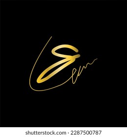 S letter logo flat vector icon