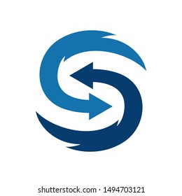 S Letter Logo  S icon