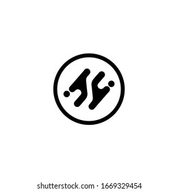 S letter logo icon initial vector