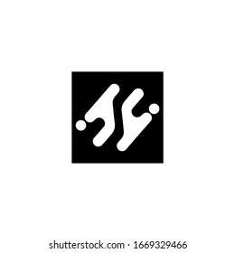 Icono de logotipo de letra S vector inicial