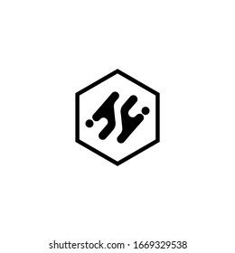 S-Buchstaben-Logo-Symbol erste Vektorillustration