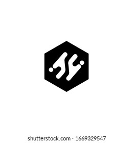 Icono de logotipo de letra S vector inicial