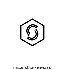 Icono de logotipo de letra S vector inicial