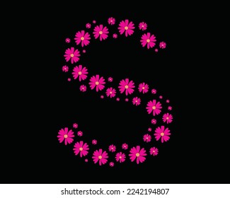 S letter logo icon vector template element