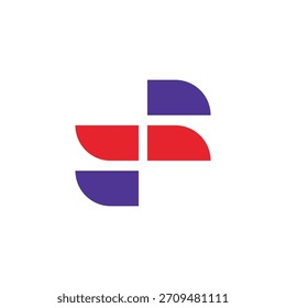 Icono de logotipo de la letra S ilustración vectorial diseño de Plantilla