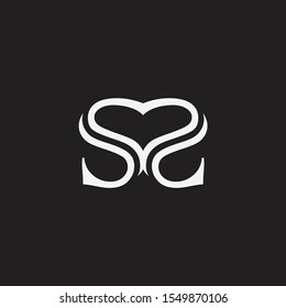 S Letter logo simple and unique design,and clean letter logo.