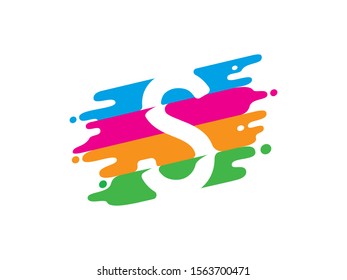 S Letter logo or symbol template design