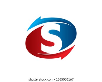 S Letter logo or symbol template design