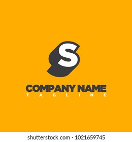 S LETTER LOGO TEMPLATE