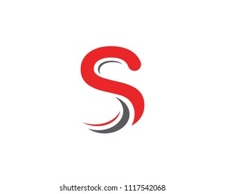 S letter logo Template
