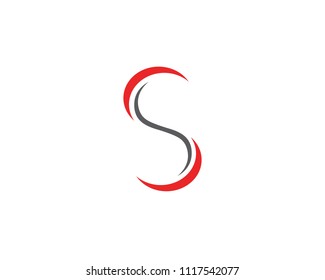 S letter logo Template