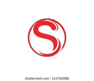 S letter logo Template