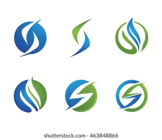 S letter logo Template