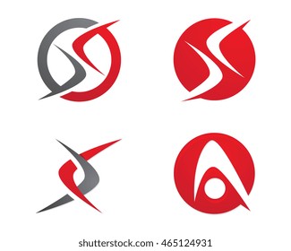 S letter logo Template