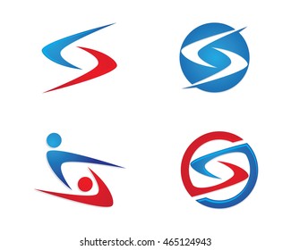 S letter logo Template