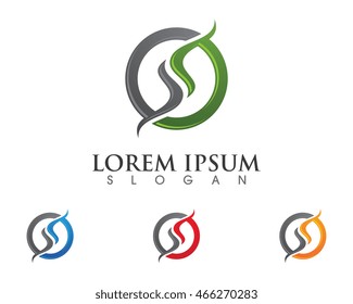 S letter logo Template