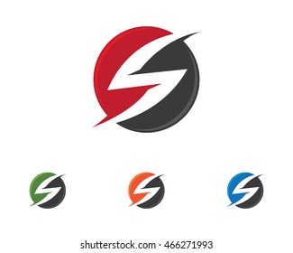 S letter logo Template