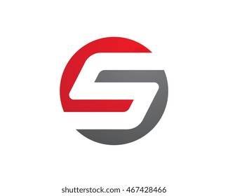 S letter logo Template