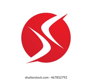 S letter logo Template