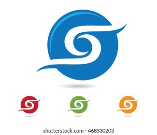 S letter logo Template