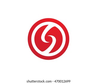 S letter logo Template