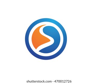 S letter logo Template