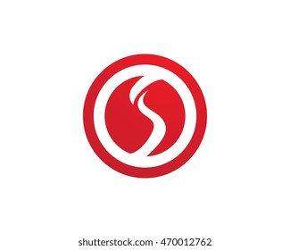 S letter logo Template