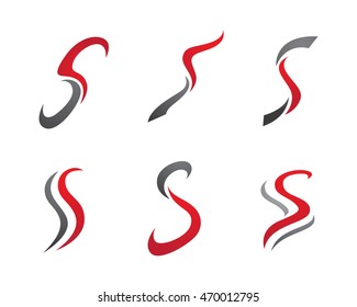 S letter logo Template