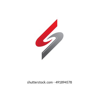 S letter logo Template