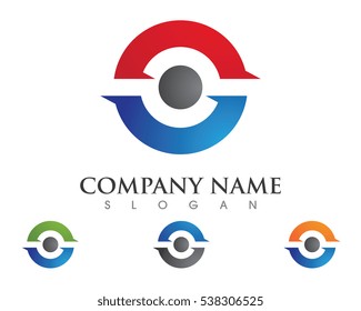 S letter logo Template