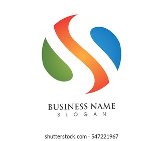 S letter logo Template