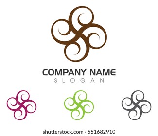 S letter logo Template