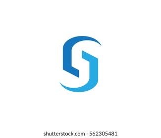 S letter logo Template