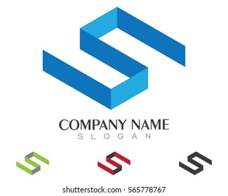 S letter logo Template