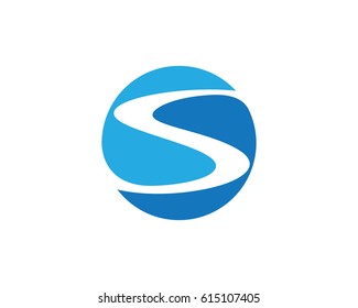 S Letter Logo Template