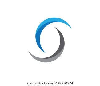 S letter logo Template