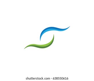 S letter logo Template