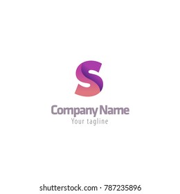 S LETTER LOGO TEMPLATE
