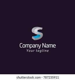 S LETTER LOGO TEMPLATE