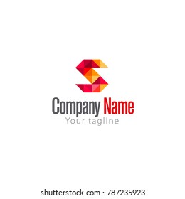 S LETTER LOGO TEMPLATE