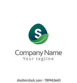 S LETTER LOGO TEMPLATE