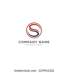 S letter Logo Template Design Vector, Emblem, Design Concept, Creative Symbol, Icon - Vector 
