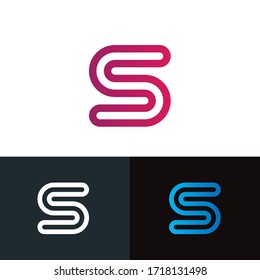 s letter logo template design creative s letter for a company.