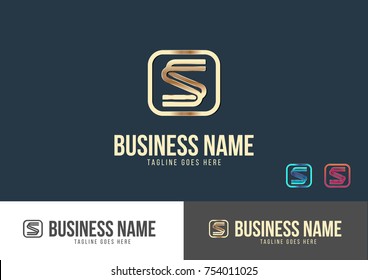 S Letter Logo Template Design Vector 