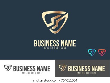 S Letter Logo Template Design Vector 