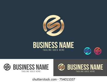 S Letter Logo Template Design Vector 