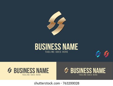 S Letter Logo Template Design Vector