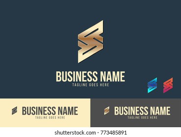 S Letter Logo Template Design Vector