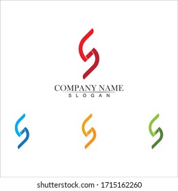 S letter logo Template icon